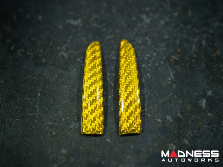 Urus Key Fob Carbon Fiber Yellow